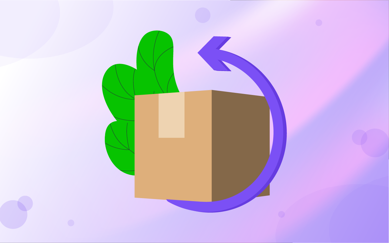 package in a circle of 3PL logistics
